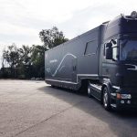 semirimorchio tenda racing evento ducati transpecial service