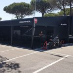 semirimorchio tenda racing evento ducati transpecial service