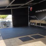 transpecial service tenda racing evento ducati