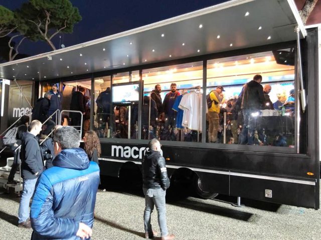 truck hospitality & pluritruck evento Macron 2018 transpecial service
