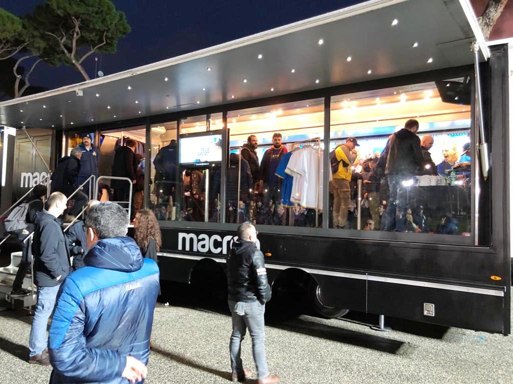 truck hospitality & pluritruck evento Macron 2018 transpecial service