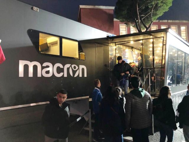 truck hospitality & pluritruck evento Macron 2018 transpecial service