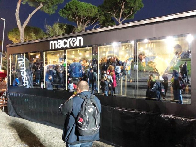 truck hospitality & pluritruck evento Macron 2018 transpecial service