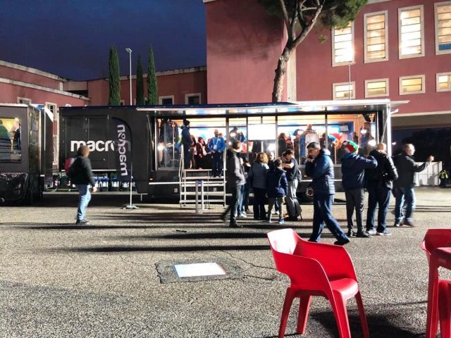 truck hospitality & pluritruck evento Macron 2018 transpecial service