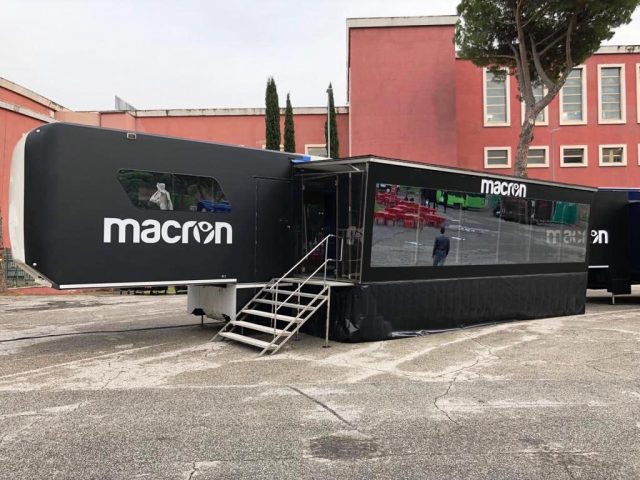 truck hospitality & pluritruck evento Macron 2018 transpecial service