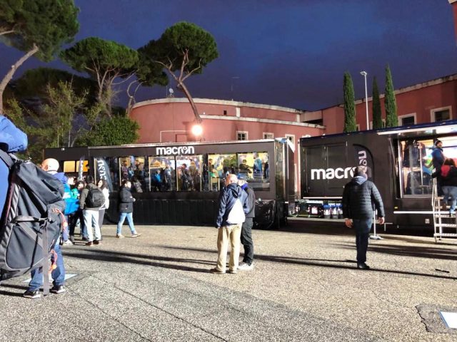 truck hospitality & pluritruck evento Macron 2018 transpecial service