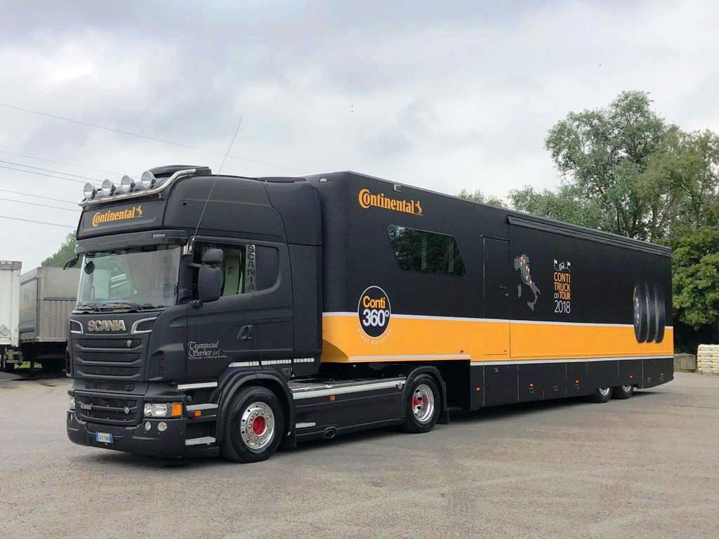 pluritruck evento Continental 2018 transpecial service