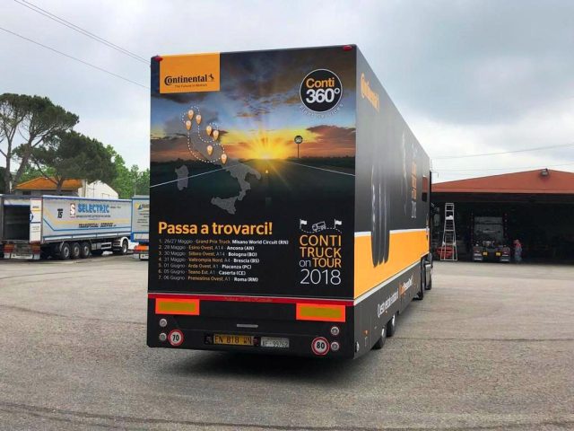 pluritruck evento Continental 2018 transpecial service