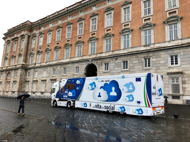 pluritruck evento una vita da social 2017-2018 transpecial service
