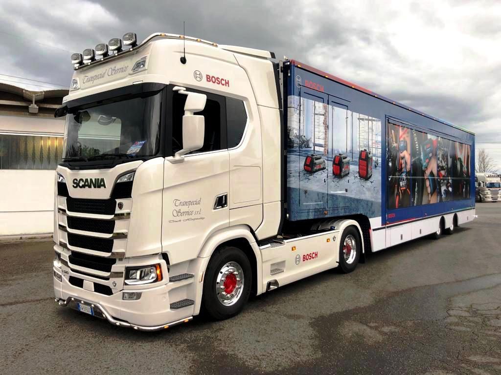 truck hospitality evento bosch 2019 transpecial service