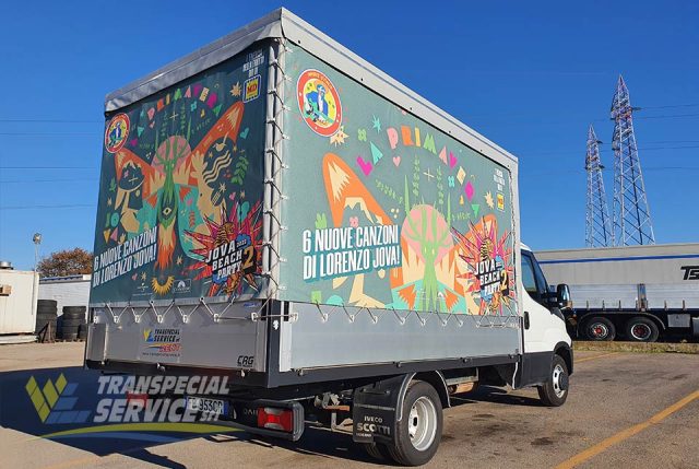 Noleggio Iveco Daily Telonato Transpecial Service